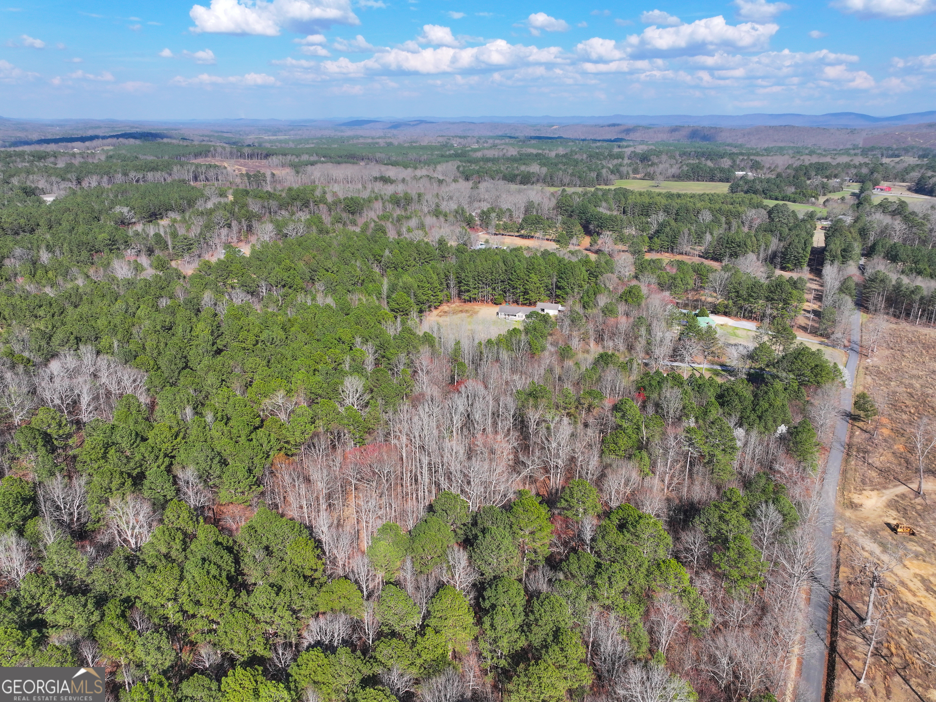 39 Acres On E Teloga Road Summerville, GA 30747 - Photo 9 of 50 a view of a city with lush green forest