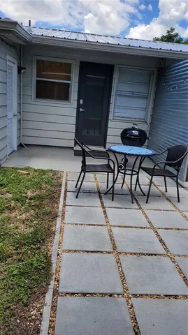 a view of a terrace on the wall