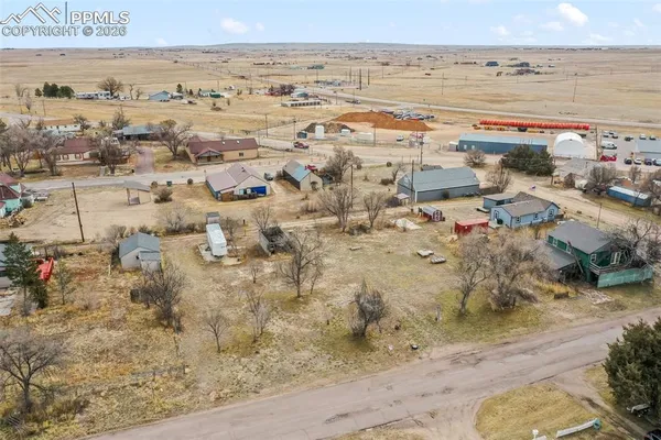 a view of a city and ocean view
