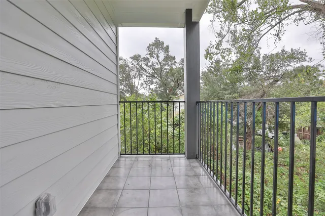 a white bath tub sitting in a bathroom