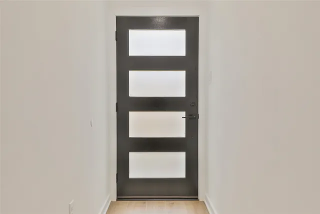 a view of an entryway