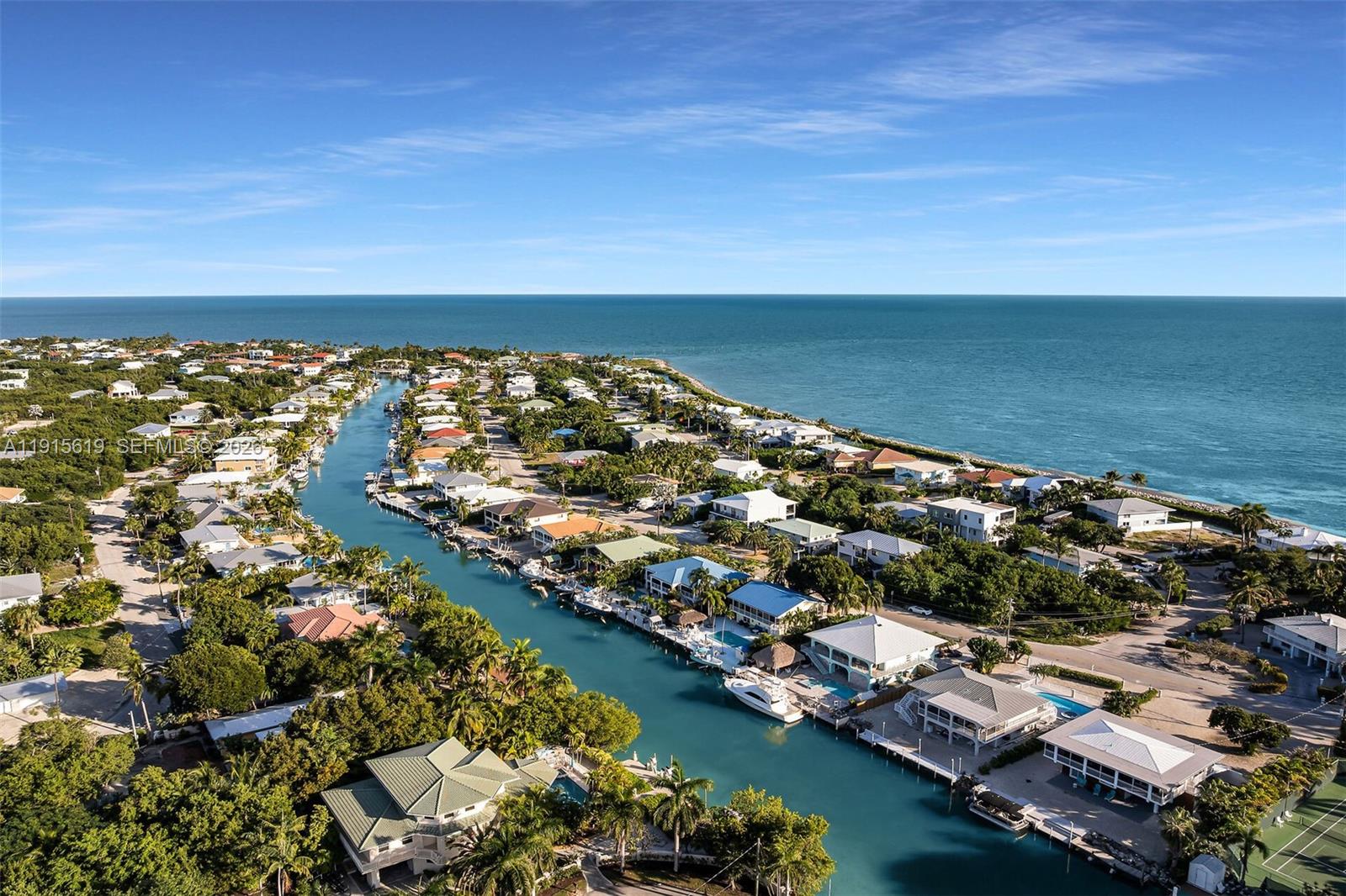 232 West Seaview Drive Marathon, FL 33050 - Photo 4 of 72 an aerial view of ocean and residential houses with outdoor space