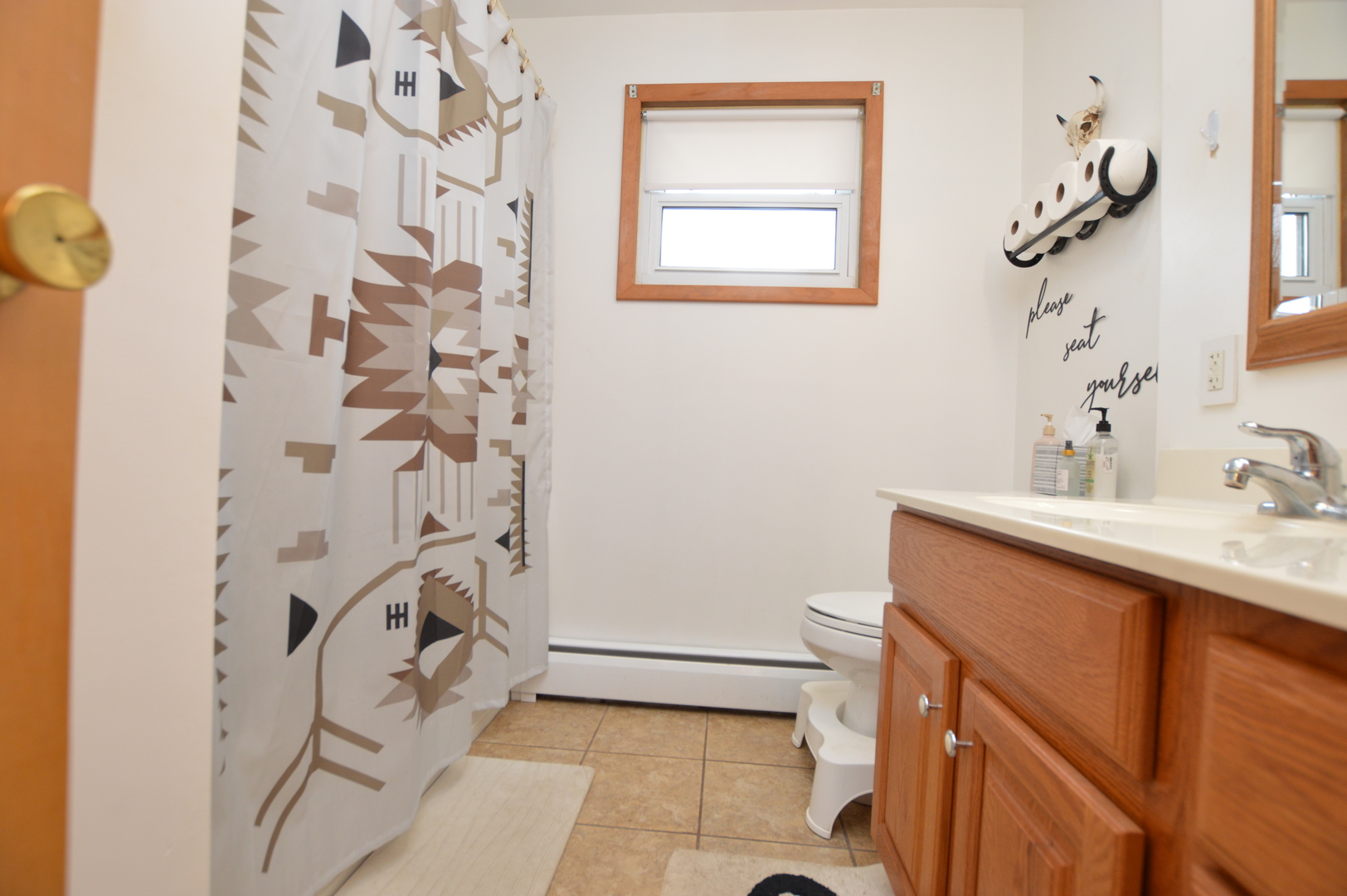 12310 Price Road Hebron, IL 60034 - Photo 14 of 20 a bathroom with a sink a toilet and shower