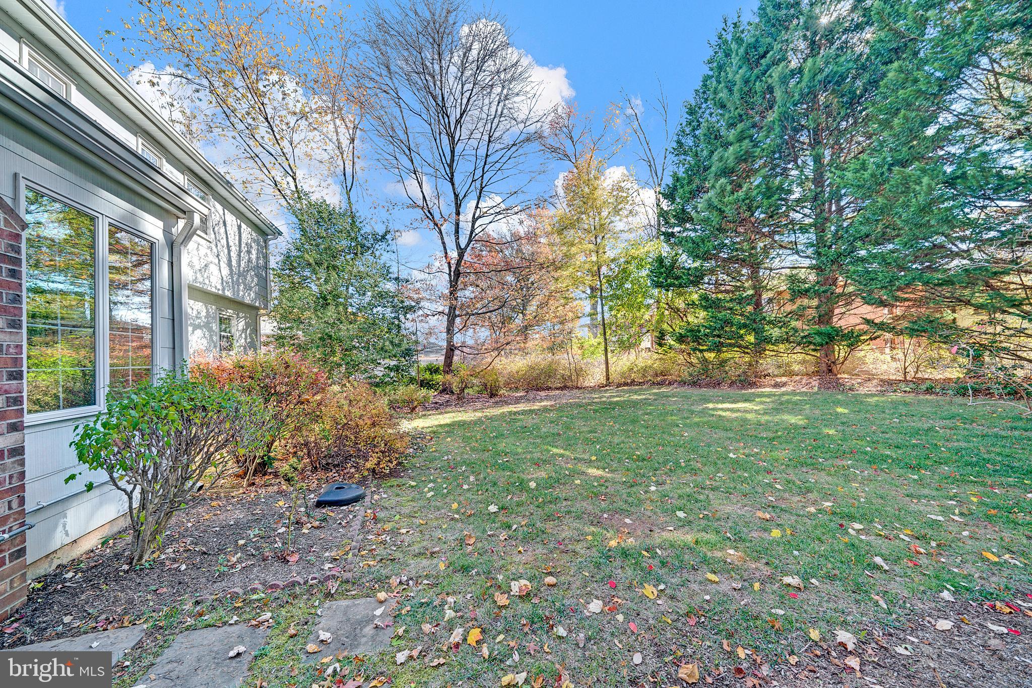 4 Old Forge Lane Ewing, NJ 08618 - Photo 30 of 35 a view of a yard with plants and large trees