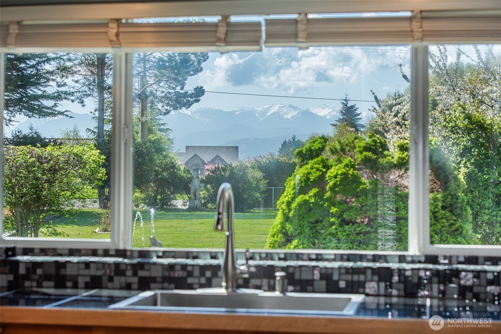 113 Gold Dust Lane Sequim, WA 98382 - Photo 18 of 40 a view of a porch with a yard