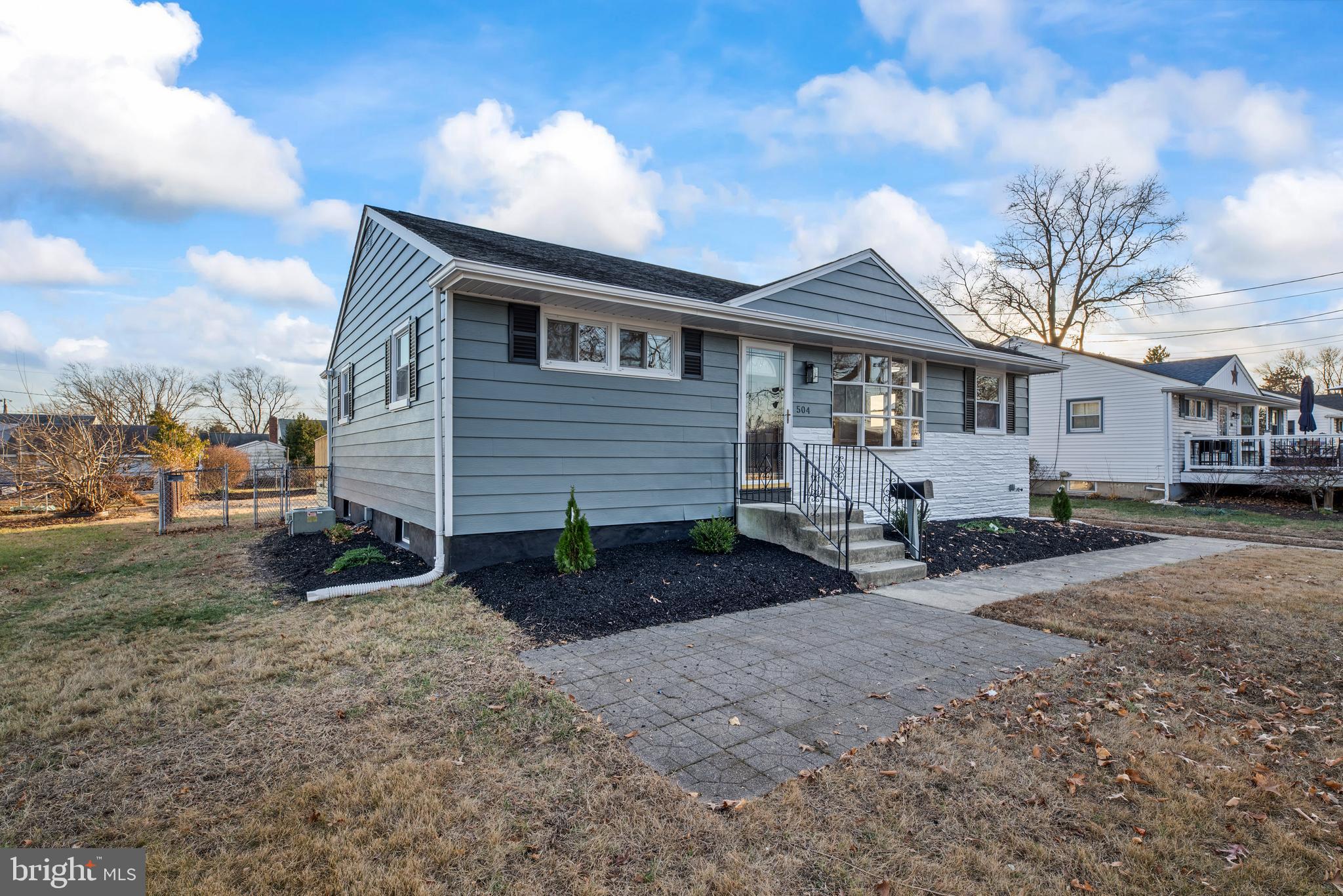 504 River Drive Riverside, NJ 08075 - Photo 3 of 45 a view of a house with a yard