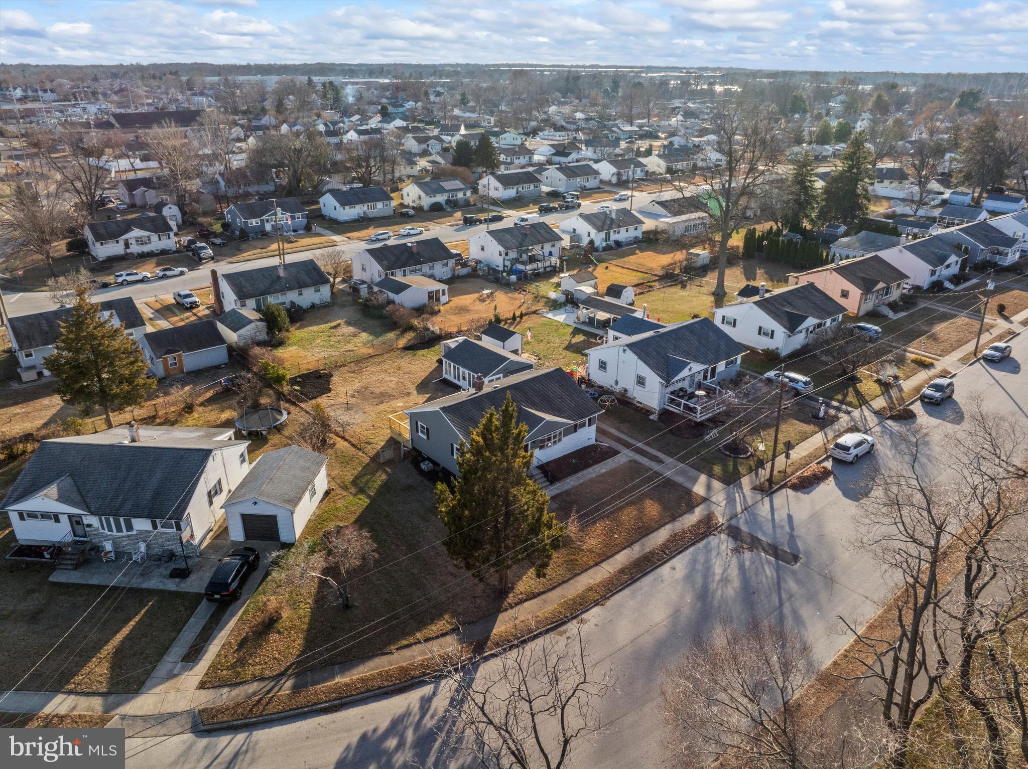 504 River Drive Riverside, NJ 08075 - Photo 40 of 45 an aerial view of residential houses with city view