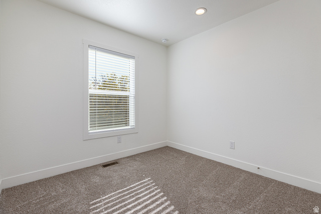 749 Riddle Drive Fredonia, AZ 86022 - Photo 26 of 41 Empty room with carpet and recessed lighting