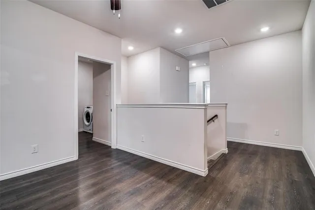 wooden floor in an empty room with wooden floor