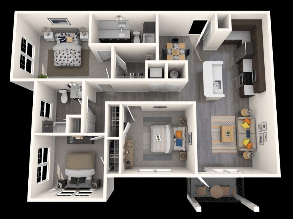 13301 Dessau Road, Unit 7203 Austin, TX 78754 - Photo 2 of 17 a view of living room with furniture