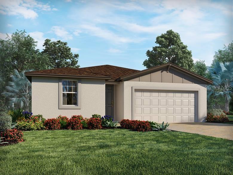 1618 Bark Rdg Drive Auburndale, FL 33823 - Photo 1 of 1 a front view of a house with a garden