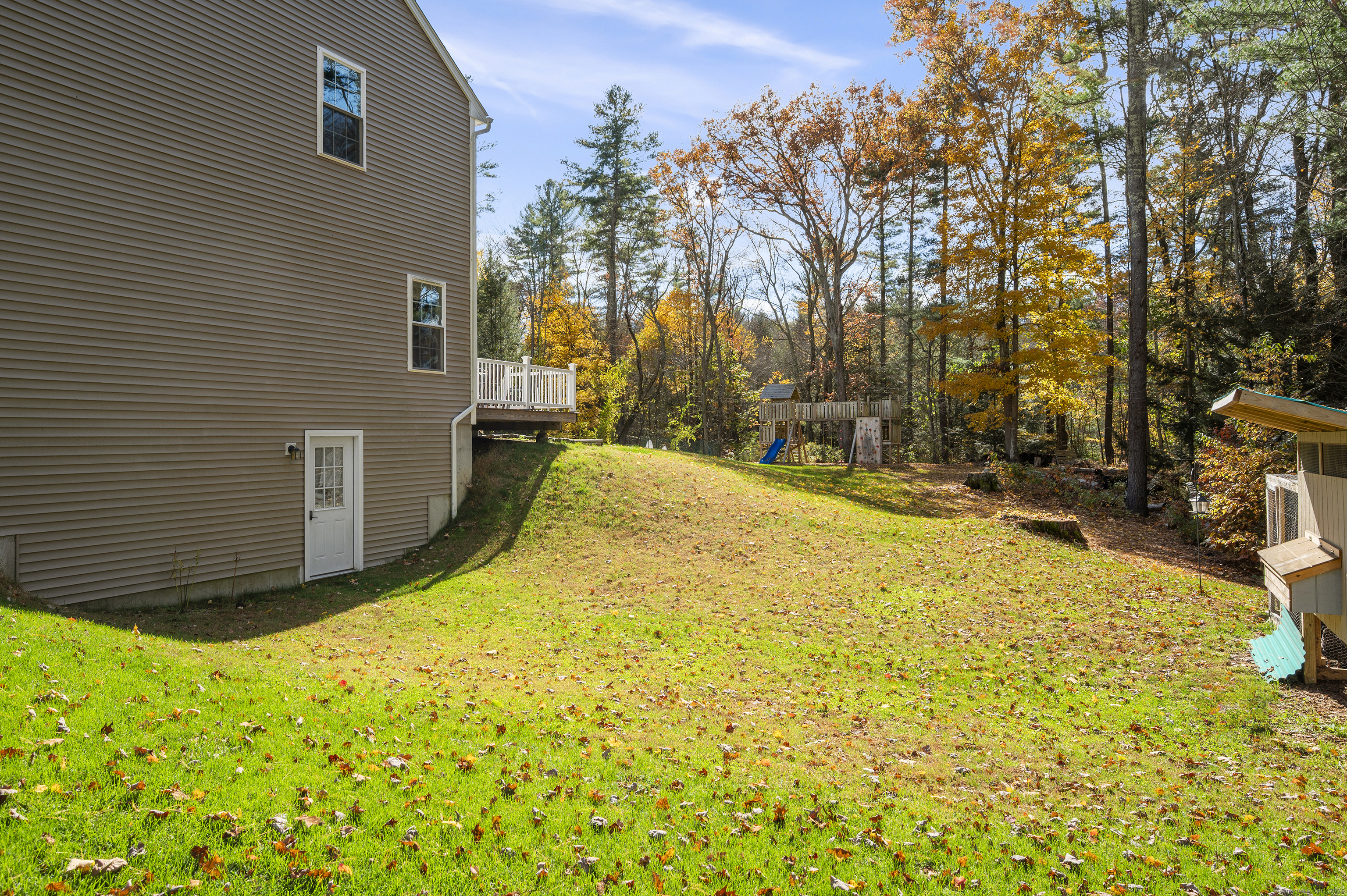 153 Wauregan Road Canterbury, CT 06331 - Photo 15 of 40 a view of a backyard with plants