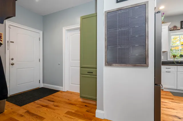 a view of staircase with lots of stuff