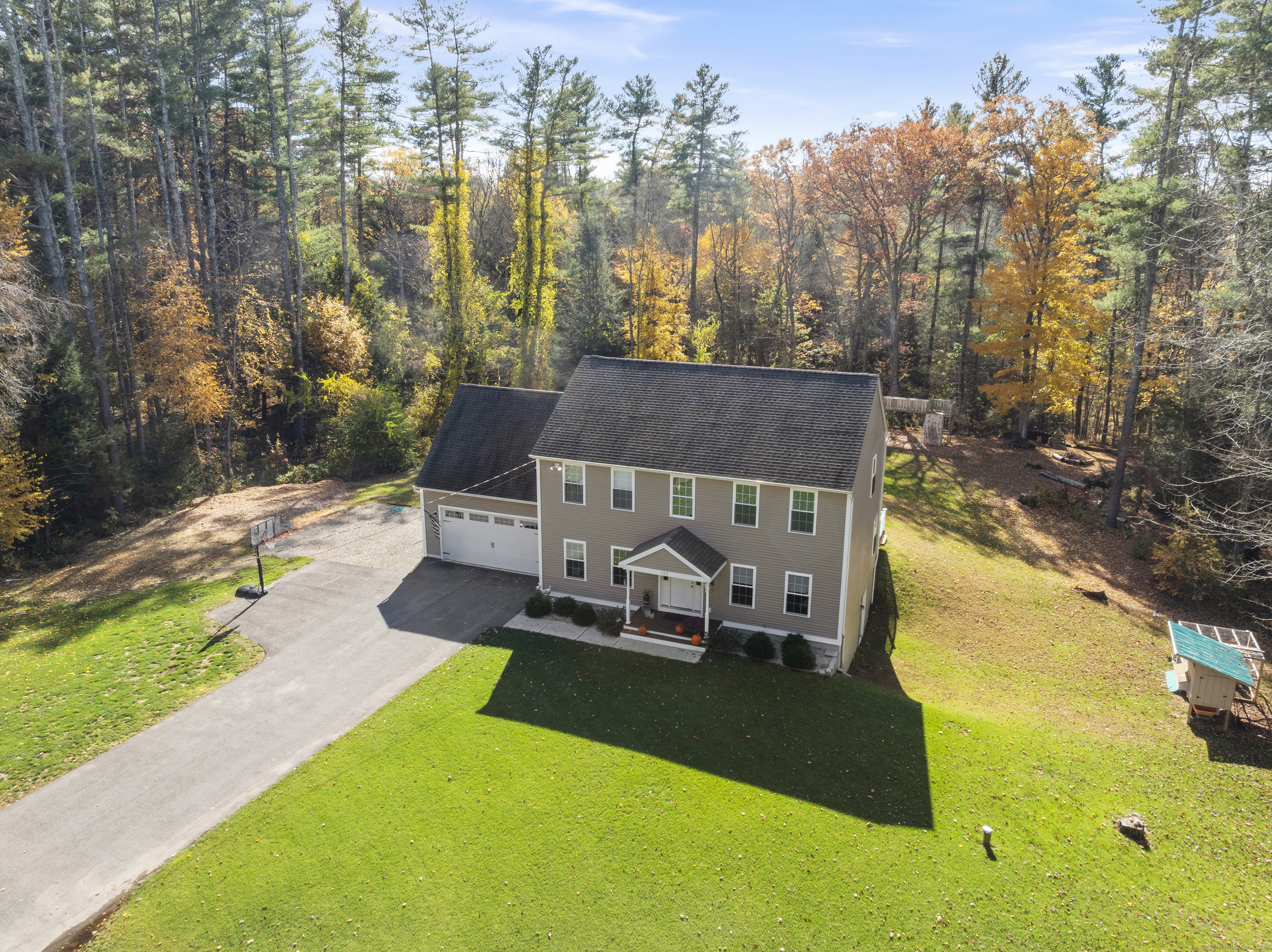 153 Wauregan Road Canterbury, CT 06331 - Photo 3 of 40 a view of a house with a yard