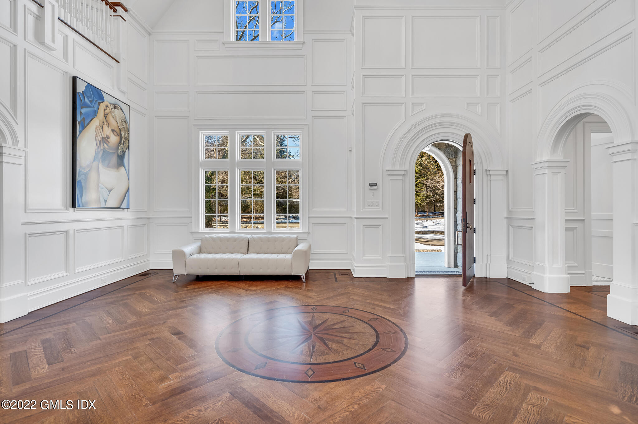 504 North Street Greenwich, CT 06830 - Photo 3 of 25 a view of livingroom with furniture window and wooden floor