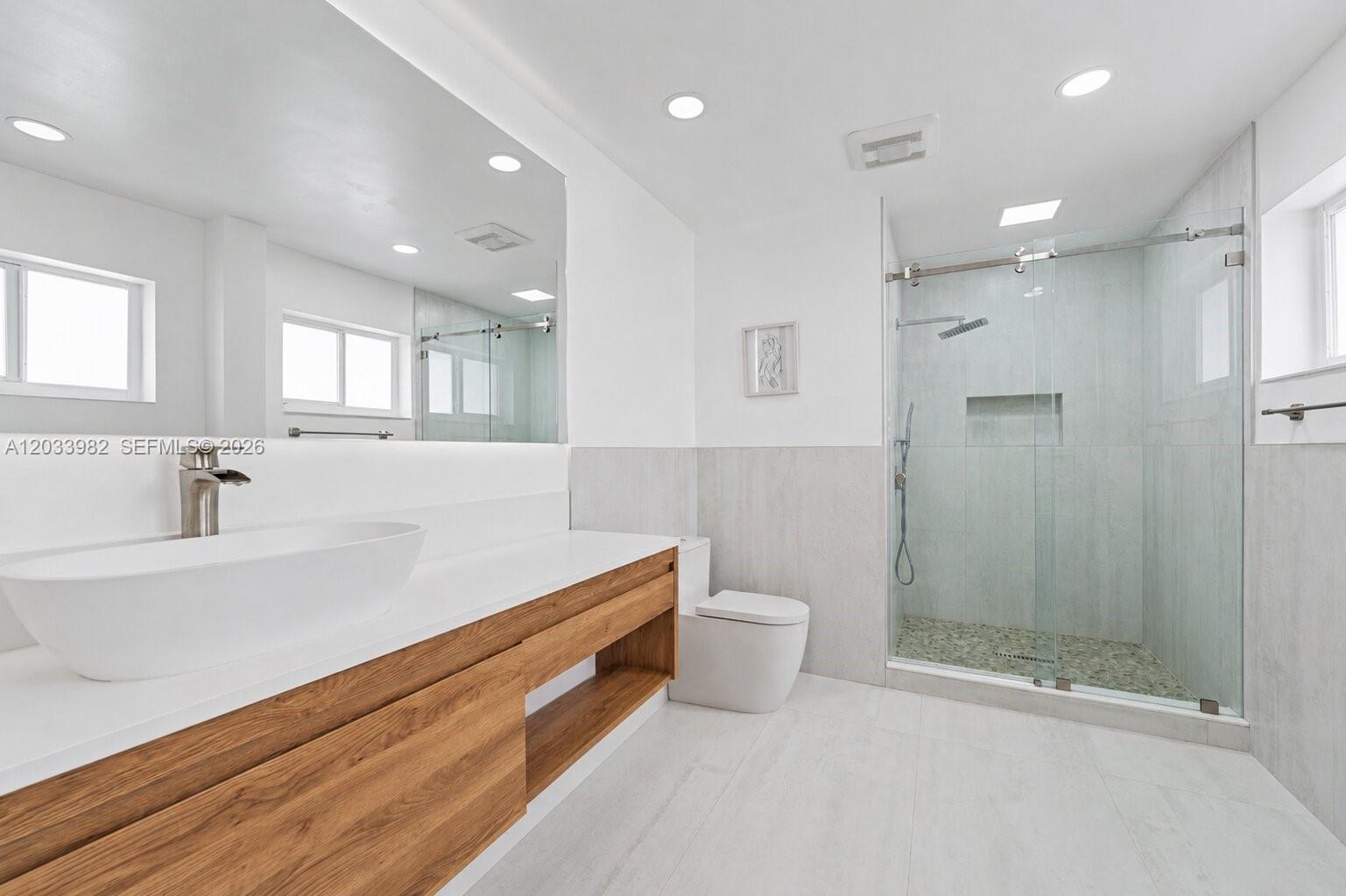9780 Southwest 19th Street Miami, FL 33165 - Photo 15 of 34 Master bath upstairs