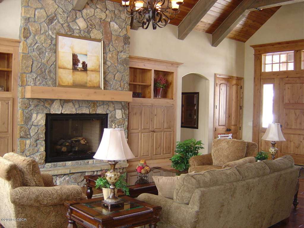 206 Cozens Ridge Fraser, CO 80442 - Photo 3 of 23 Main Floor Great Room with Fireplace