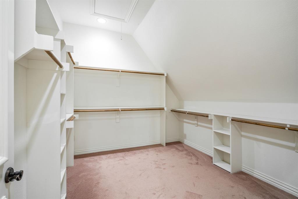 554 Rockingham Drive Irving, TX 75063 - Photo 24 of 34 a view of an empty walk in closet