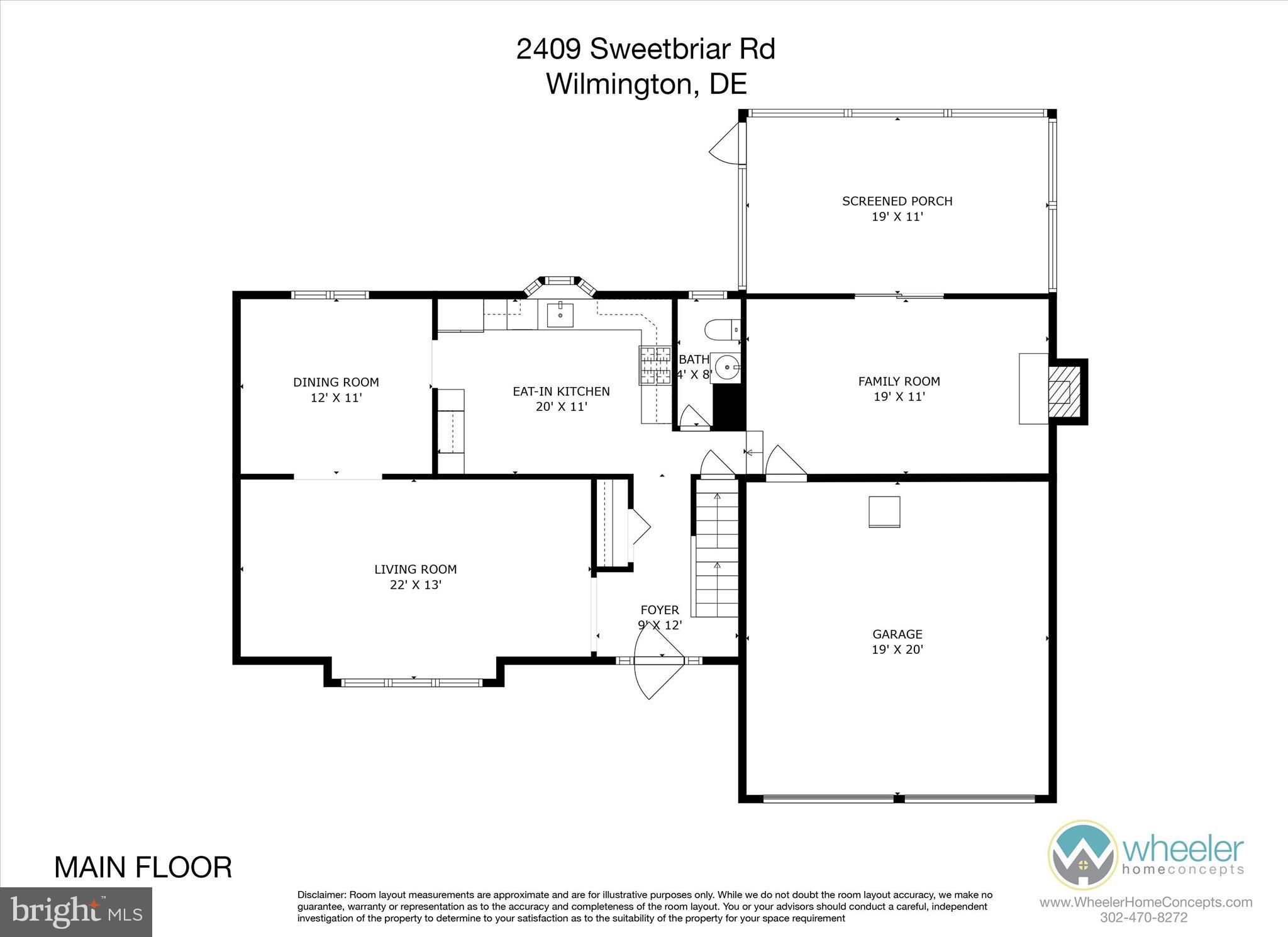 2409 Sweet Briar Road Wilmington, DE 19810 - Photo 25 of 27 Main level