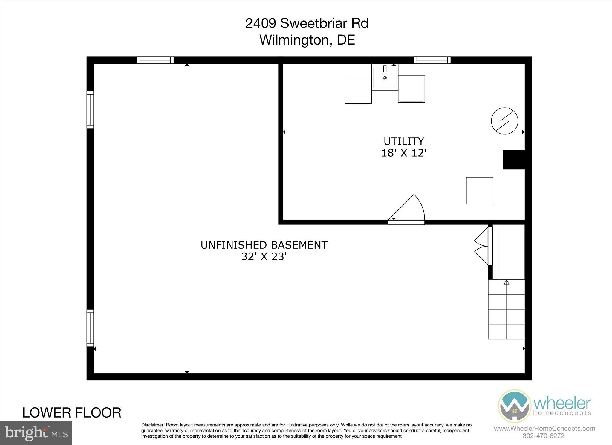 2409 Sweet Briar Road Wilmington, DE 19810 - Photo 27 of 27 Basement level