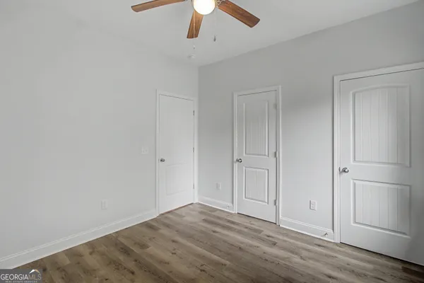 wooden floor in an empty room