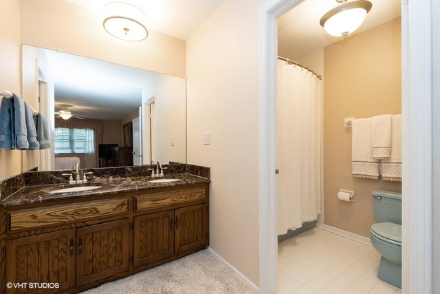 3561 Ronald Road Crete, IL 60417 - Photo 9 of 18 a bathroom with a granite countertop sink toilet and shower