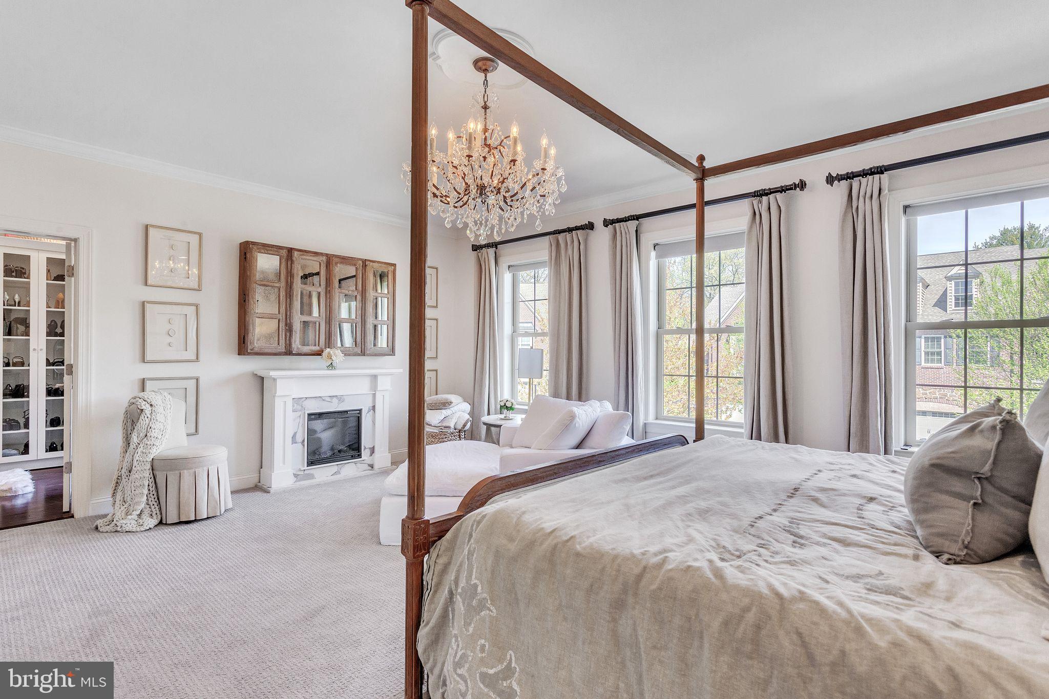 52 David Drive Newtown, PA 18940 - Photo 15 of 32 a bedroom with a large bed and a large window