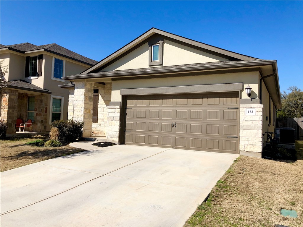 a view of a house with a outdoor space