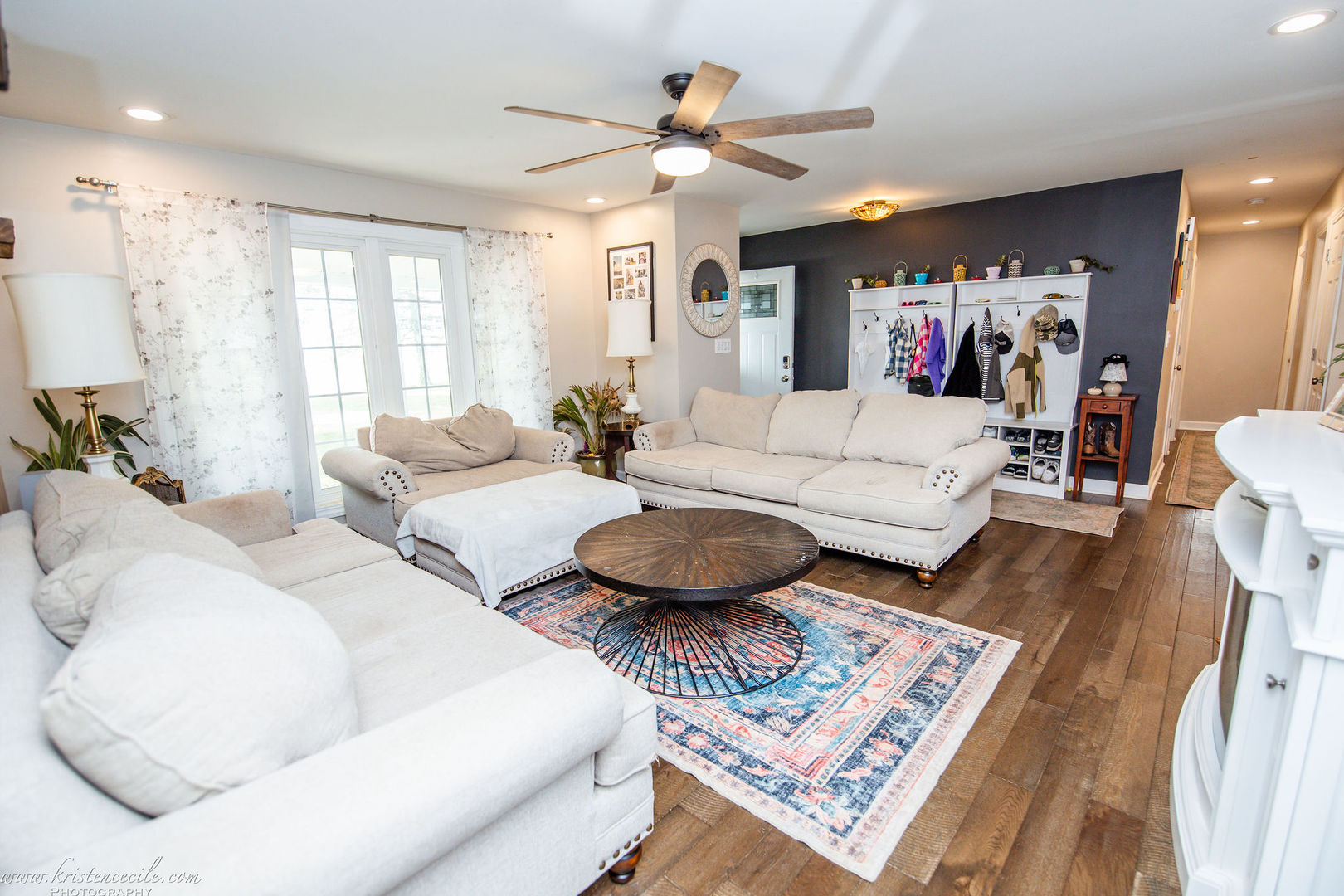 936 West Corning Road Beecher, IL 60401 - Photo 11 of 72 a living room with furniture a rug and a window