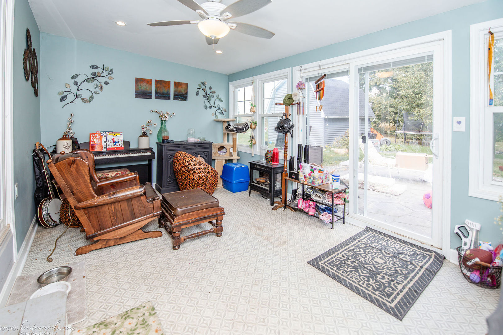 936 West Corning Road Beecher, IL 60401 - Photo 24 of 72 a living room with furniture and a window