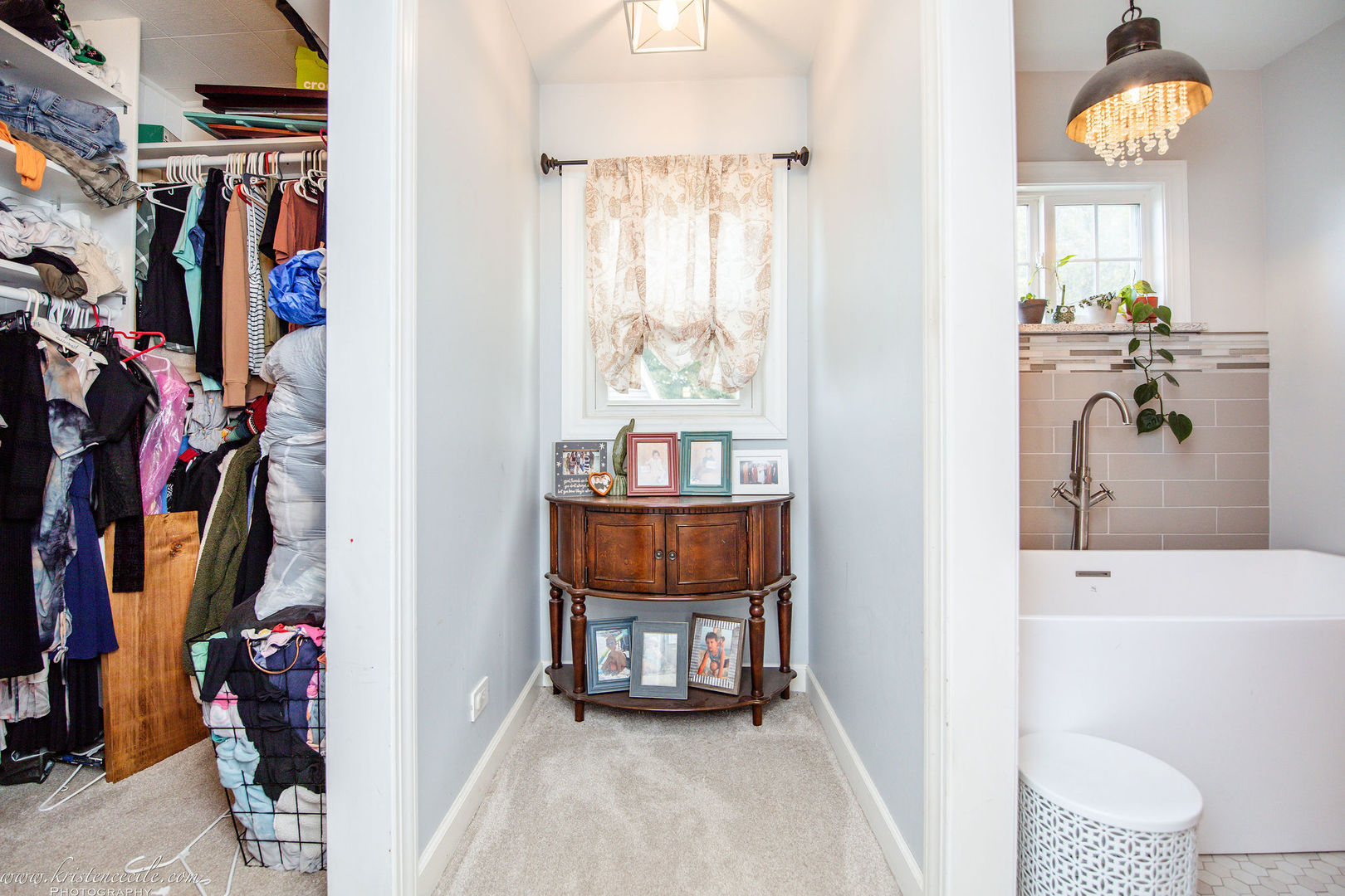 936 West Corning Road Beecher, IL 60401 - Photo 35 of 72 a view of walk in closet with clothes and shoes