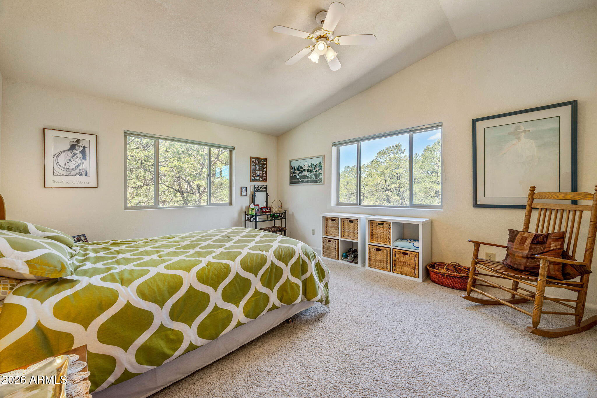3475 Roundup Circle Heber, AZ 85928 - Photo 19 of 34 a bedroom with a bed and a couch