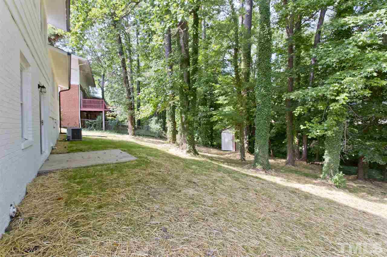 317 East Pilot Street Durham, NC 27707 - Photo 30 of 30 a view of a yard with plants and trees