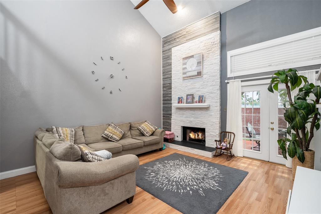 2510 Centaurus Drive Garland, TX 75044 - Photo 1 of 1 a living room with furniture fireplace and window