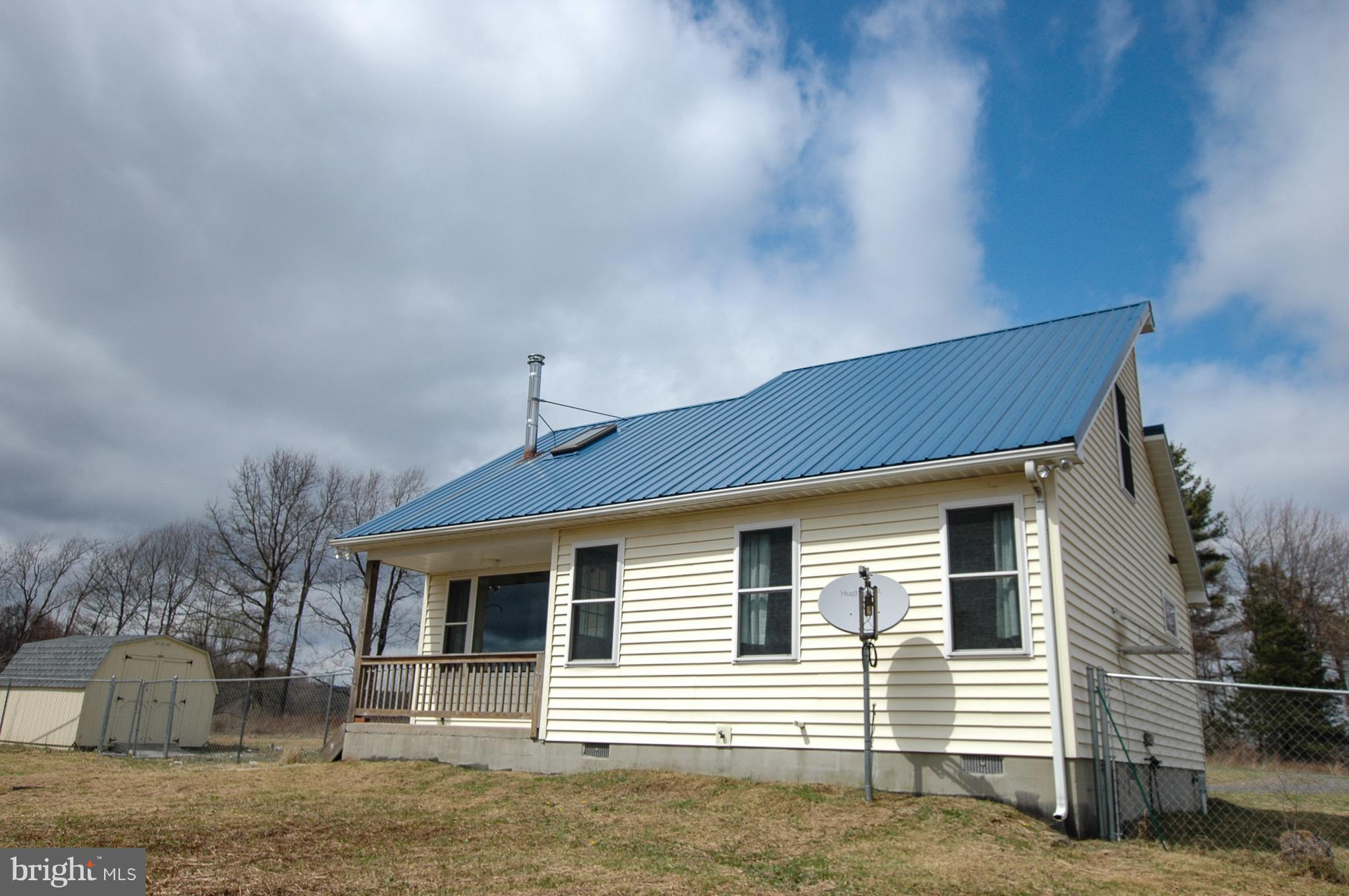 Exterior of House overlooking the mountains