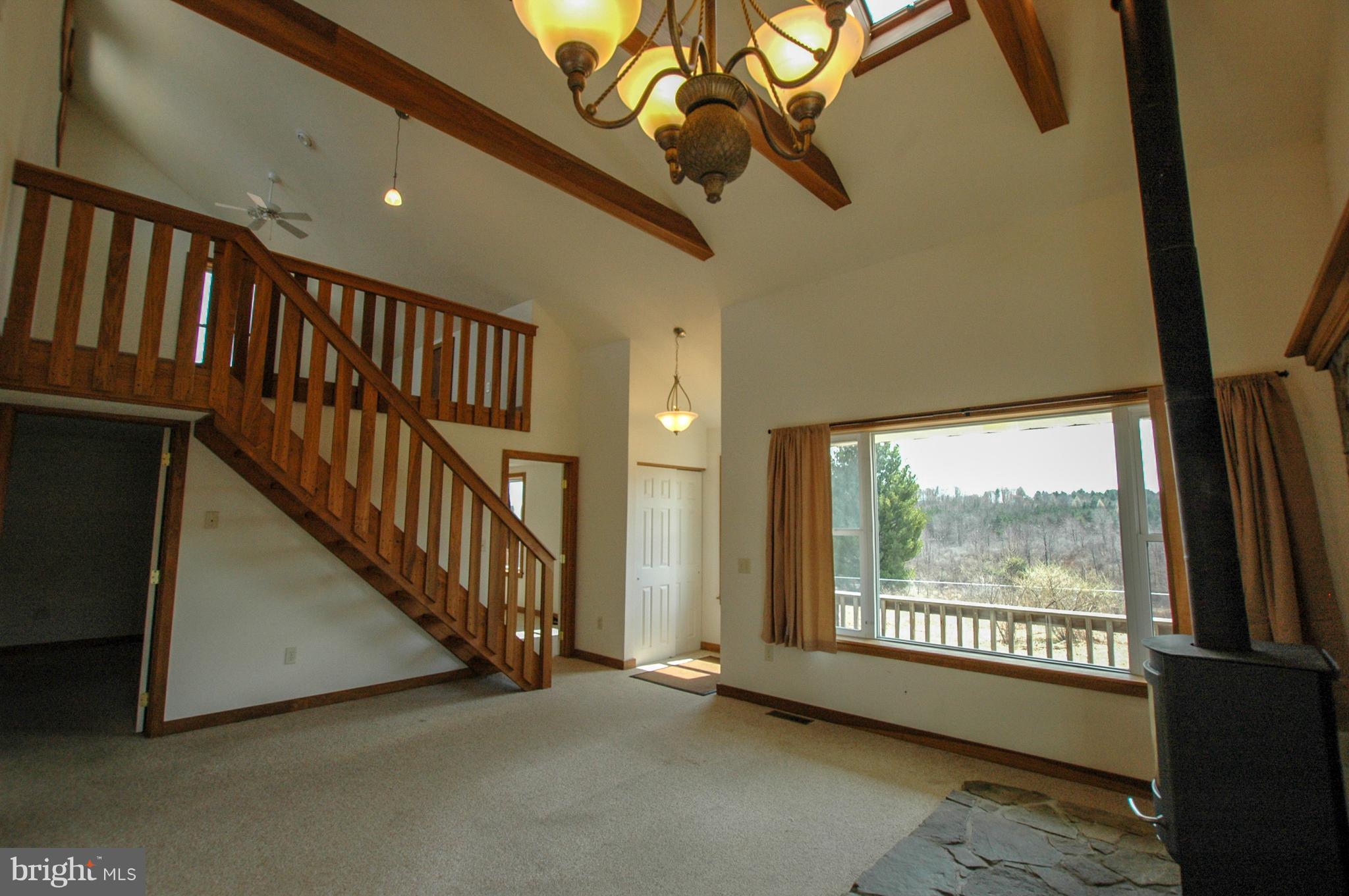 1049 Feather Road Terra Alta, WV 26764 - Photo 12 of 29 Living Room view of mountains