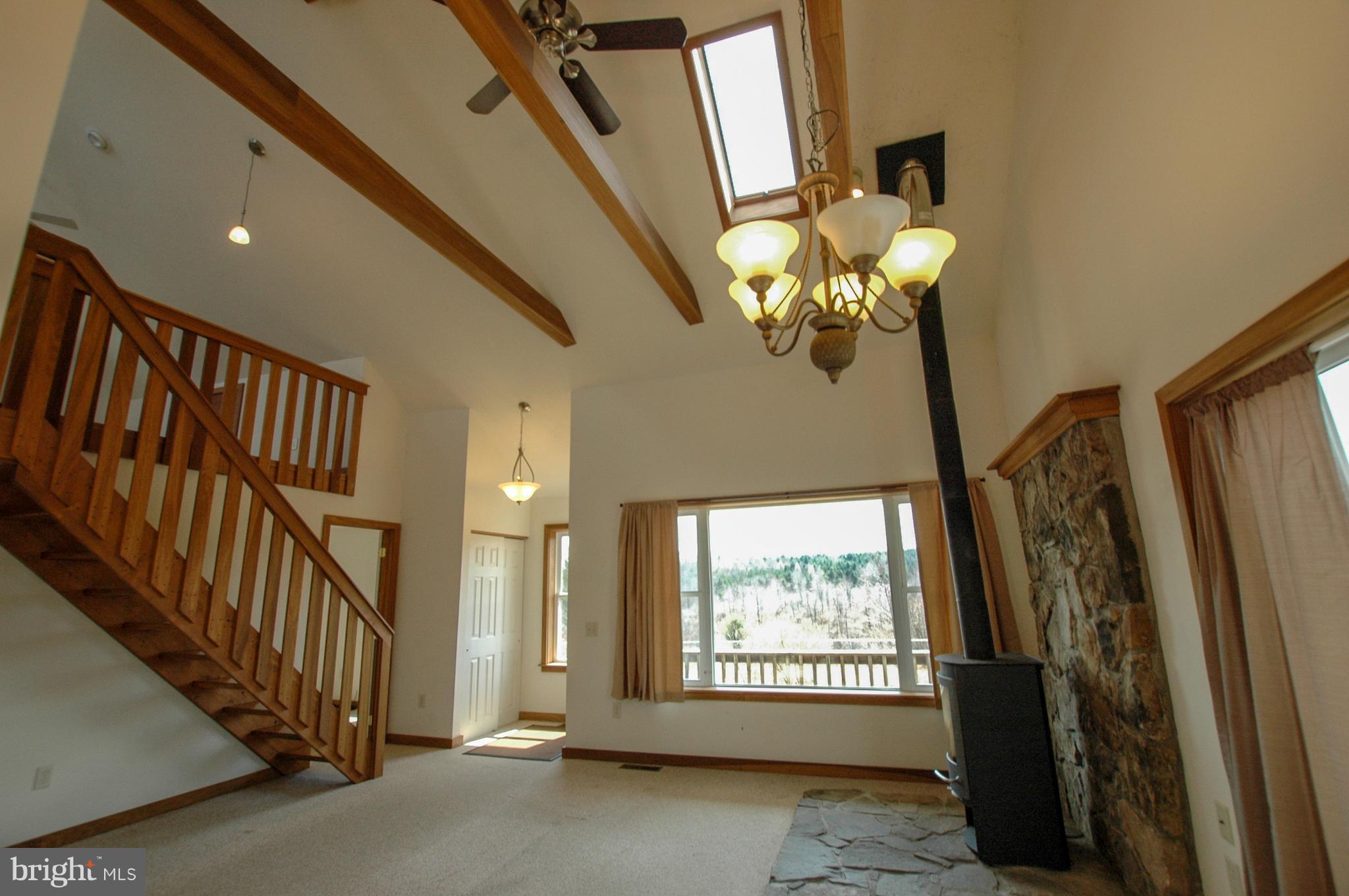 1049 Feather Road Terra Alta, WV 26764 - Photo 13 of 29 Living Room view of mountains