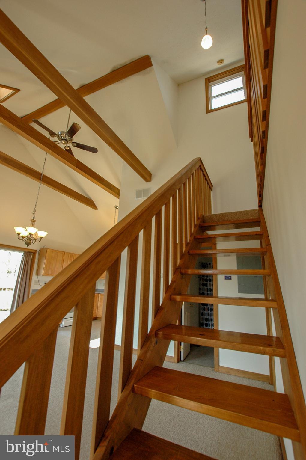 1049 Feather Road Terra Alta, WV 26764 - Photo 16 of 29 Stairs to loft area