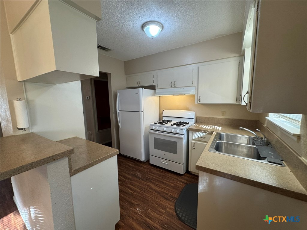 815 Burges Street Seguin, TX 78155 - Photo 4 of 10 a kitchen with a refrigerator sink and stove