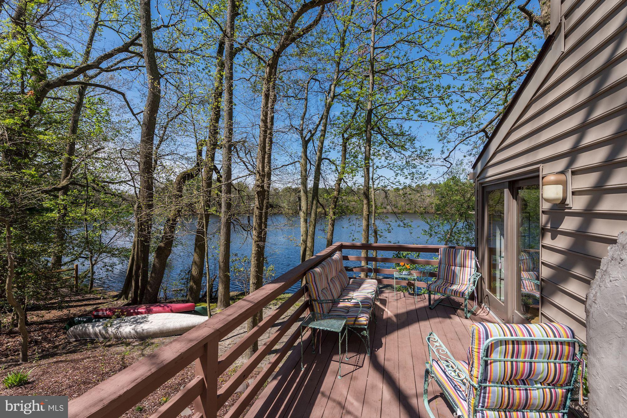 8 Robinson Road Medford, NJ 08055 - Photo 25 of 55 a view of a balcony with chairs