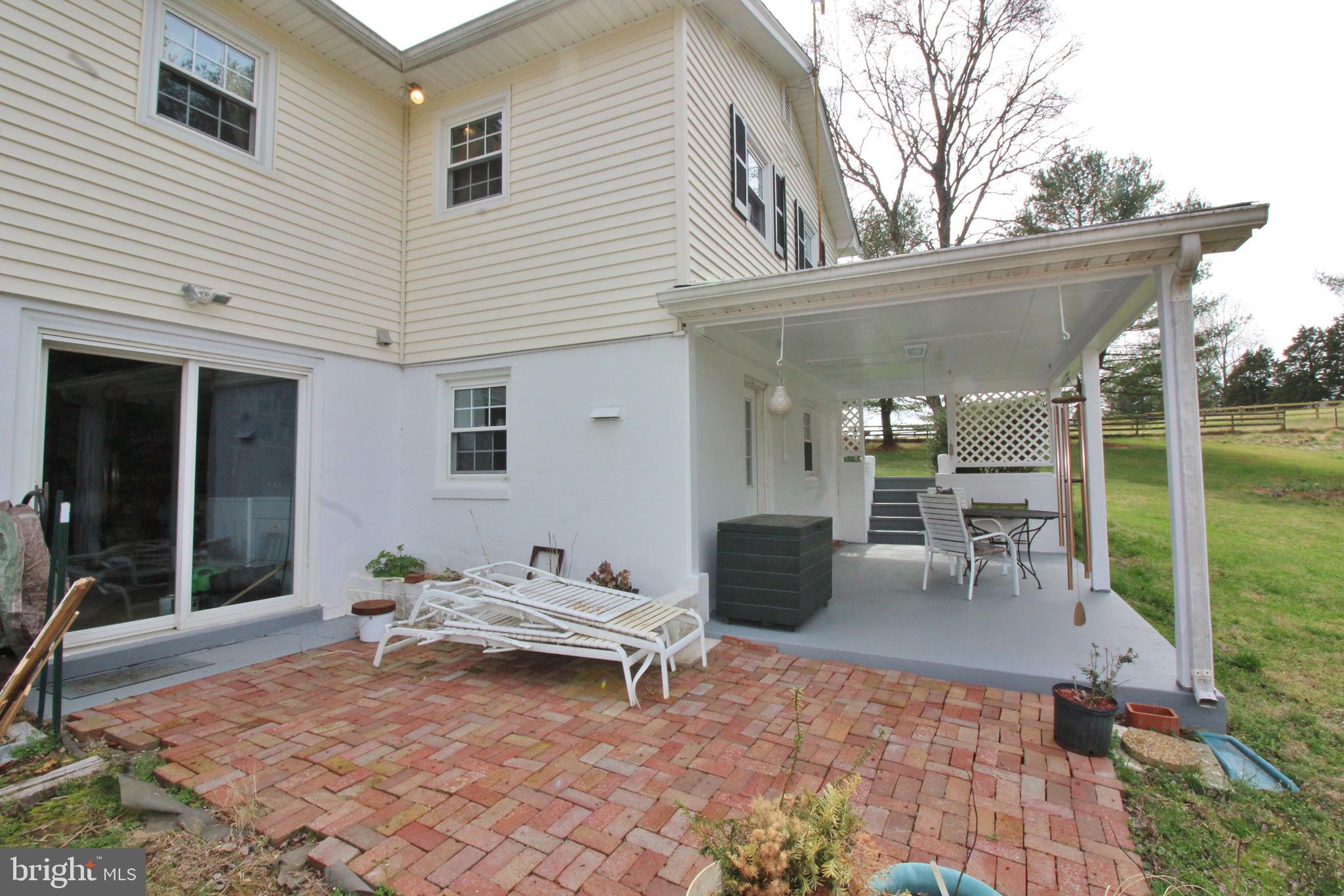 10166 Conde Road Marshall, VA 20115 - Photo 2 of 63 Paver patio & covered patio, LL.