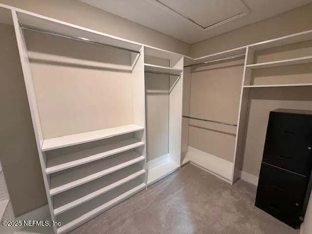 a view of closet