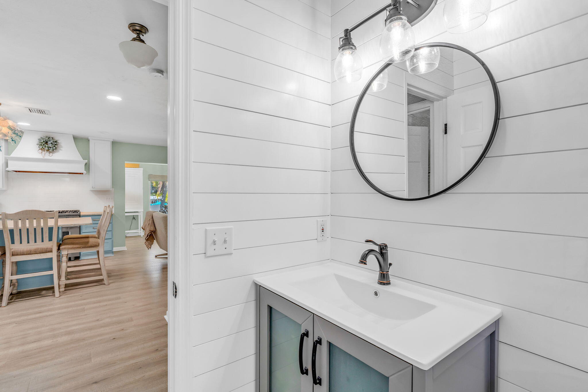 56 Colson Drive Cudjoe, FL 33042 - Photo 22 of 50 a bathroom with a sink and a mirror