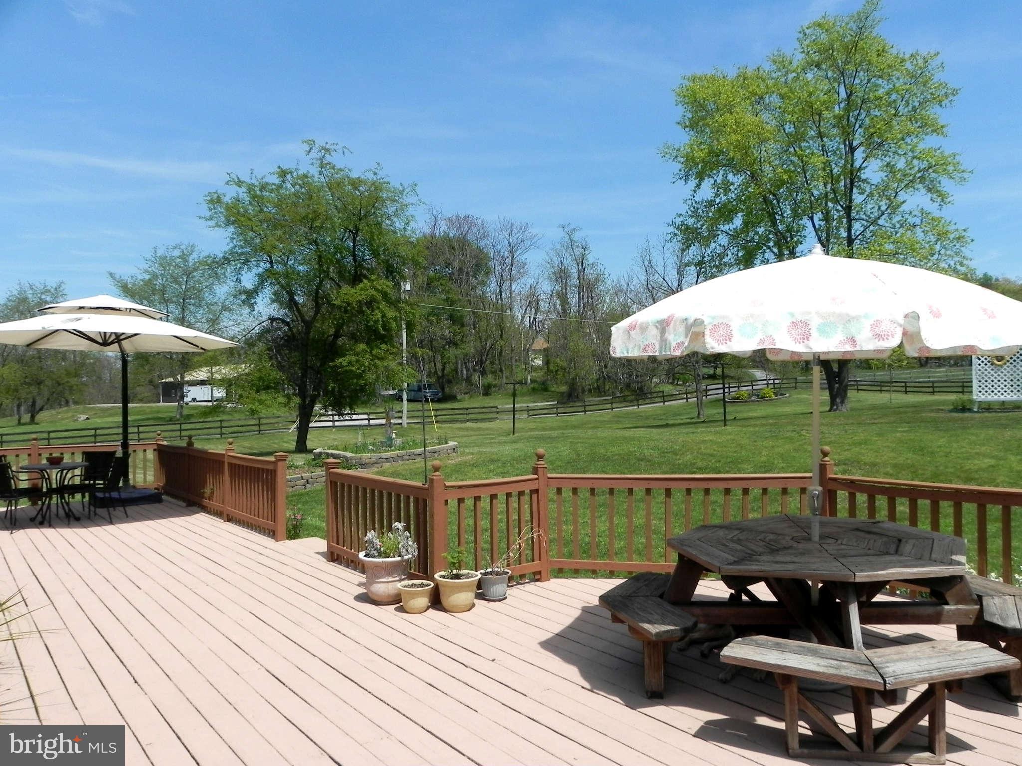 582 Earle Road Charles Town, WV 25414 - Photo 17 of 29 Large Rear Deck