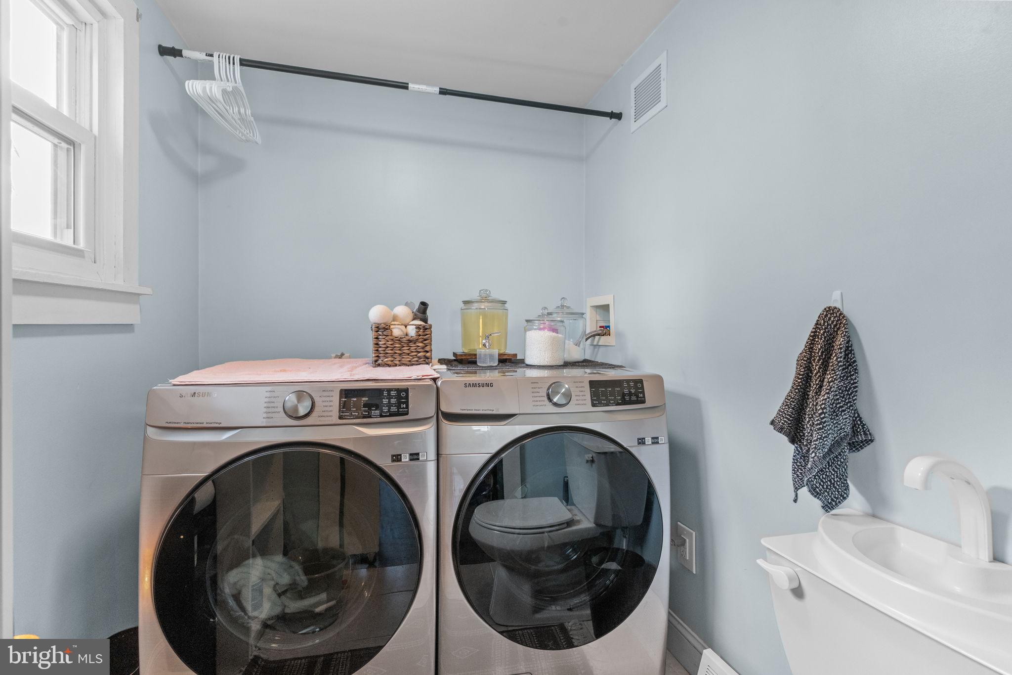 2114 Redwood Avenue Upper Chichester, PA 19061 - Photo 10 of 33 a utility room with dryer and washer