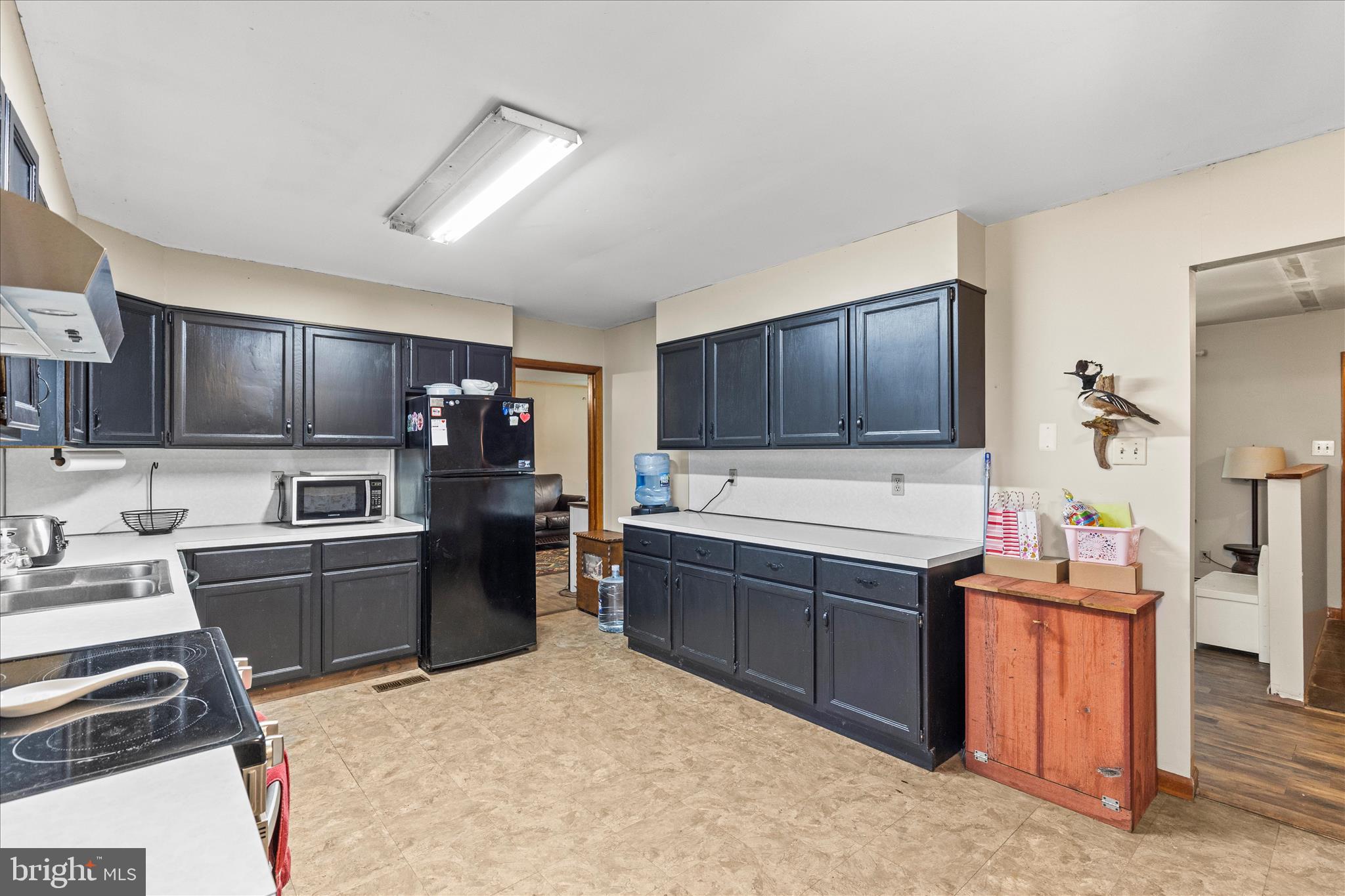 909 Emory Church Road Upperco, MD 21155 - Photo 11 of 34 a kitchen with granite countertop a sink stainless steel appliances and counter space