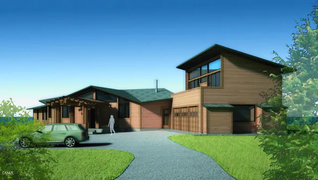 a view of outdoor space yard deck patio and fire pit