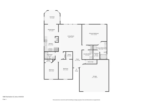 $365,000 | 1300 Charleston Court, Avon, IN 46123