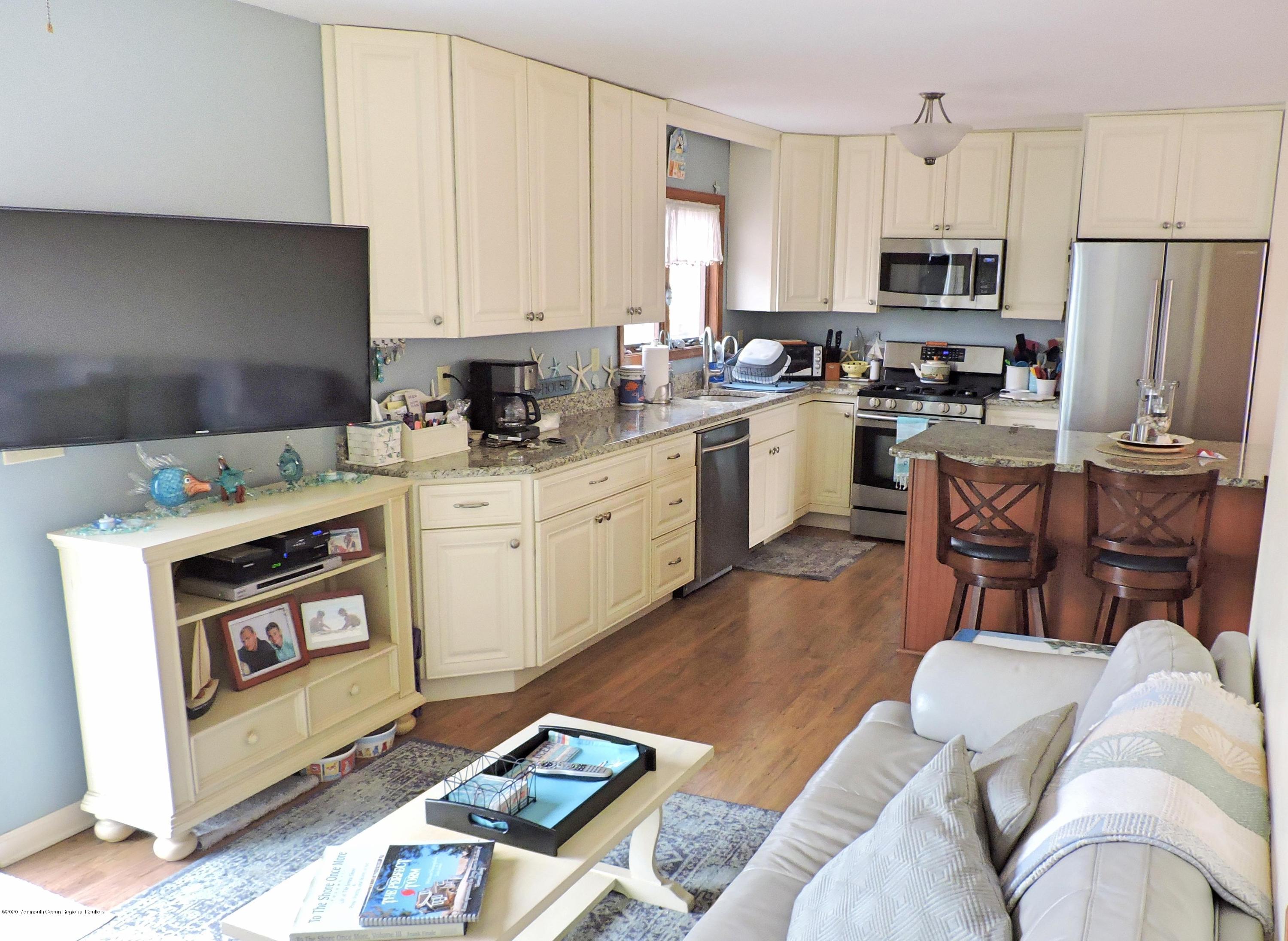 222 Johnson Road Lavallette, NJ 08735 - Photo 3 of 14 Family room to kitchen