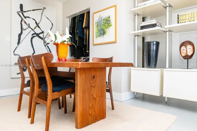 a view of a workspace with furniture